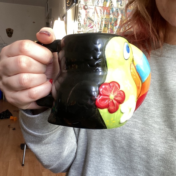 Toucan mug - Colourful Dishwasher Safe Microwave Safe Mug - Picture 7 of 9
